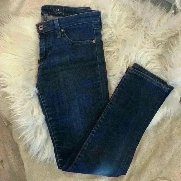 AG Adriano Goldschmied -The Stevie Petite Slim Straight Sz 27R - Picture 11 of 11